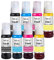 Molabel 8er-Set Tinte (2 Schwarz, 2 Cyan, 2 Gelb, 2 Magenta)–Kompatibel mit Epson 104, geeignet für EcoTank ET-1810,ET-2810,ET-2870,ET-2825,ET-2826,ET-2830,ET-2840,ET-2862,ET-2876,ET-4800,ET-4810