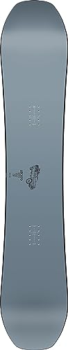 Nitro Herren Snowboard BASHER Board ´24, Quiver Series, Asymmetrical Twin Shape, Flat Camber, All Mountain, Wide