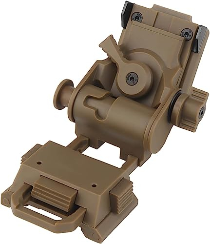 ACEXIER L4G24 NVG-Halterung Metall für PVS15 PVS18 PGPNVG18 Nachtsichtbrille Taktische Militärjagd Paintball Airsoft OPS Schneller Helm (Tan)