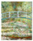 Pathos Studio CLAUDE MONET – Brücke über einen Teich von Seerosen (Giclée Kunstdruck) 12,7 x 17,8 cm