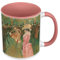 Mug de Couleur Qualité Premium Rose - Toulouse Lautrec Moulin Rouge Impressionnisme Peinture - Tasse avec anse et intérieur de couleur