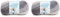 Lion Brand 100 Percent Acrylic Ice Cream Yarn, Cookies and Cream,10.89 x 10.89 x 22.32 cm (Pack of 2)