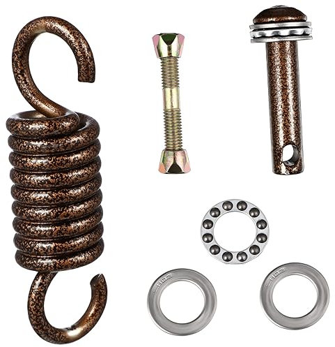 BESPORTBLE Hängematte 1 Satz Feder schaukel Haken Hängeset für Schaukelsessel Hardware für Hängemattenschaukeln hängesessel zubehör Schwerlaststuhl Robuster Kleiderbügel Schnalle Teile