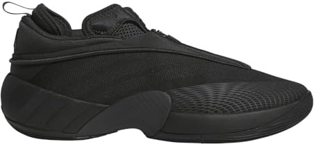 adidas Unisex D.O.N Issue 7 Basketball Shoes Black/Carbon/Black Men 8.5 Women 9.5 Medium