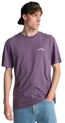 BILLABONG Arch Crew - Short Sleeve T-Shirt - Men - Purple