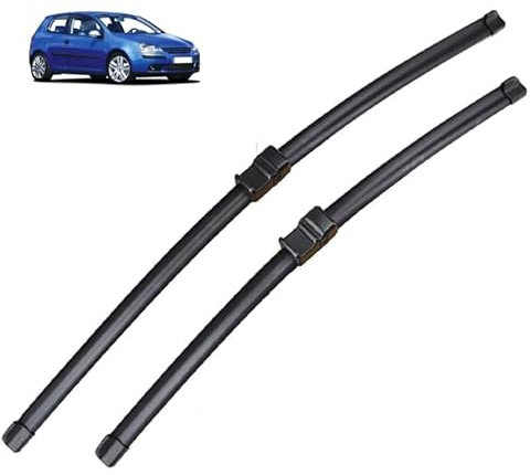 MGYMGY Auto-Scheibenwischerblatt, Für Vw Golf 5 2003-2005 (24+19) Wasserabweisende Wischerblätter, Auto-Scheibenwischerblätter Bürsten