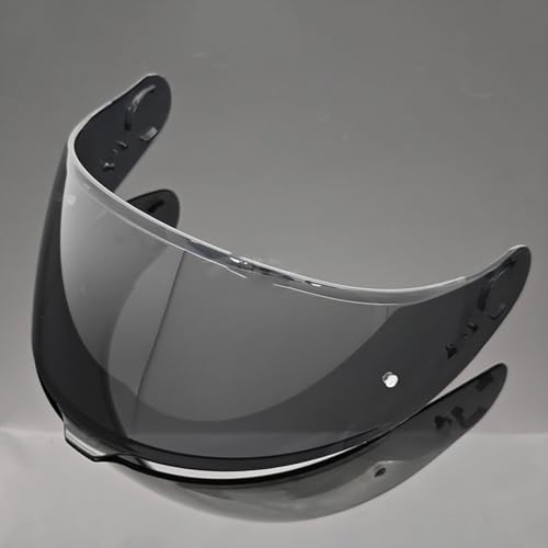 THOMIX Motorradhelm Visier für SHOEI GT-Air3 Helm Modell, Kratzfestes & Antibeschlag Ersatzvisier, UV-Schutz, Schnellverschluss, Klare Sicht für Tag & Nacht,G Light Black