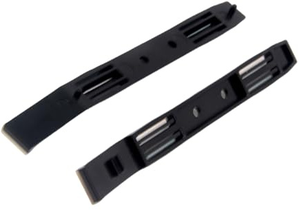 1 Paar Festplatten-Montageschienen für Chassis 3,5 bis 5,25 Festplatten-Montageschienen für schwarze Festplatte