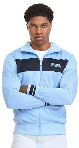 Lonsdale Herren Meols Trainingsjacke (1er Pack)