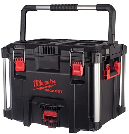 Milwaukee Packomut XL Modularer Werkzeugkasten IP65 Extra Large Professioneller Werkzeugkoffer Hohe Festigkeit 45 kg 4932501784