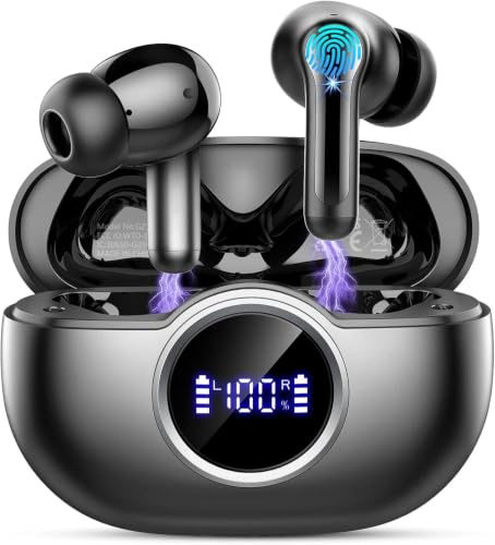 Rinsmola Kopfhörer Kabellos Bluetooth 5.4, Bluetooth Kopfhörer In Ear 2026 Kabellose Kopfhörer Tiefer