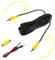 GreenYi Upgraded Double-Shielded (19.69FT / 6M), AV Video Extension Cable with Yellow RCA Video Female to Female Coupler and Power Cable for Monitor and Backup Rear View Camera Connection