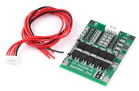 4Series 30A 14.8V PCB Batterie Schutzbrett mit Ausgleichfunktion für Li-Ion Lithium Batterie Zelle mit Draht