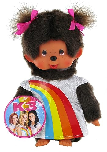 MONCHHICHI*20 cm Meisje K3 Regenboogjurk