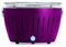 LotusGrill G-LI-34P Barbecue con batterie e cavo di alimentazione USB, Viola