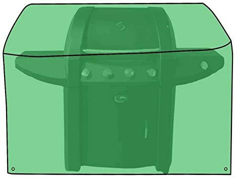 Rammento 155cm Large BBQ Cover | Heavy Duty Waterproof Grill Cover | Outdoor Protection for Gas Burner Grills | UV Stabilised, Weatherproof, Durable Polyethylene Barbecue Cover for Outback/Cosmo Grill