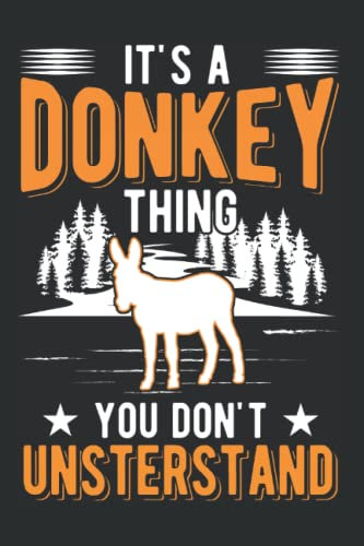 Esel Tagesplaner: It's a Donkey thing Maultier Esel / Kalender 2023 & 2024 / Wochenplaner Tagesplaner Planer / Planungsbuch To-Do-Liste / 6x9 Zoll / 100 ausfüllbare Seiten