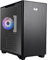 InWin A5 ATX IW-CS-A5BLK-1AM120S Gaming-Gehäuse, Typ-C-Anschluss, Seitenteil aus gehärtetem Glas, Wasserkühlung bereit - Mercury 120 mm ARGB Lüfter hinten, schwarz