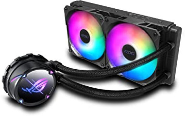 ASUS ROG Strix LC II 240 ARGB Processeur Refroidisseur de liquide tout-en-un 12 cm Noir, Blanc, Black