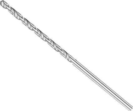 CoCud Solid Carbide Drill Bits, 2mm Diameter, K35 Tungsten Carbide Straight Shank Twist Drill Bits - (Applications: for Stainless Steel Alloy), 1-Piece