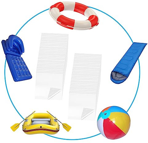 Transparentes TPU-Pool-Reparatur-Set, Aufkleber, robustes Vinyl-Reparatur-Patch-Liner, transparentes Stoff, wasserdichtes Reparaturband, für aufblasbare Pools, 30 Stück