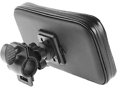 DFV mobile - Professionelle Unterstützung für Motorrad Fahrrad Lenker und drehbare wasserdichte 360 º für Hammer Blad e 3-6.2″(2020) - Schwarz