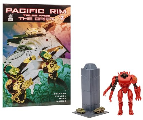 McFarlane - Pacific Rim - Crimson Typhoon (Jaeger) 4 Figure Playset & Comic