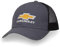 Chevrolet Snapback Hat - Mesh Back Chevy Cap - Charcoal Gray, Grau, Einheitsgr��e