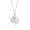 ankbrats 925 Sterling Silber Perlenkette Damen, Süßwasser Perlenkette mit Cubic Zirkonia, Modische Muschel Form unten Klammer Perlenkette Geschenk für Frauen Mädchen