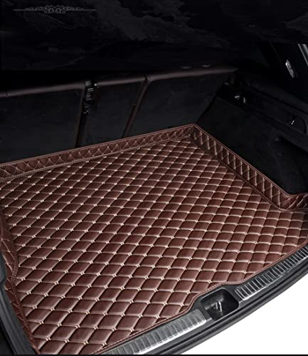 Schutzmatte Kofferraum Für F10 5er Kofferraummatten F11 G30 G31 E39 E60 E61 F07 F18 G38 (Color : Kaffee)