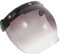 Anneome 1Set Visiera Bubble per Casco Sostituibile per Casco con Design Retro Compatibile con Caschi Fibbia Visiera Resistente AI Graffi e Ergonomica Accessorio