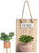 Jiimhte Vase de jardinière Mural en Bois, jardinières murales,Jardinière Murale en Argile et Bois Massif - Jardinières murales en Bois, décoration Murale pour Salon