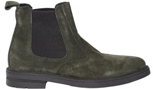 Ciabalù Stivaletti Uomo in Camoscio Invernali Stivale Chelsea Made in Italy Boots Suola Gomma