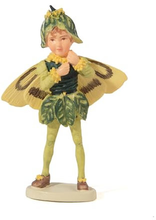 ROSEMARIE SCHULZ Heidelberg Kleine Elfen Fantasie Mini Dekofigur, Flower Fairy Margerite zum Hinstellen, 6 cm (Buchsbaum)