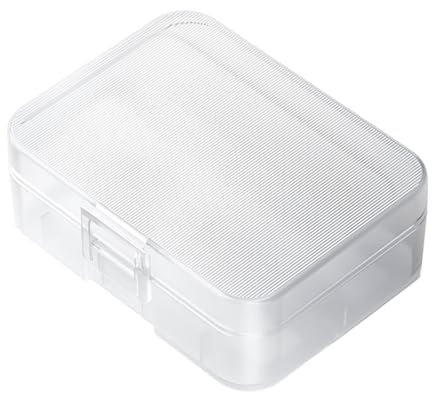 KAHDGSS Clear Battery Storage Case For 2x18650 Or 3x16340 Batteries Protect Your Batteries Short Circuits And