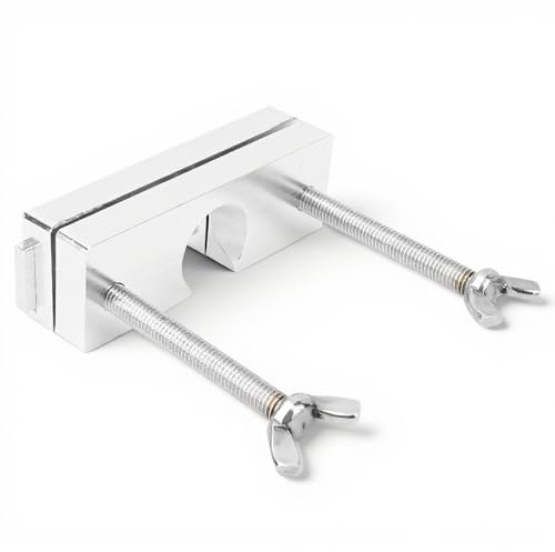 Professionellt Aluminiumtillverkat Trumpetmunstycke Avdragarverktyg 10x9cm Trumpettillbehör Förzinkat Stålhandtag Aluminiumavdragarverktyg