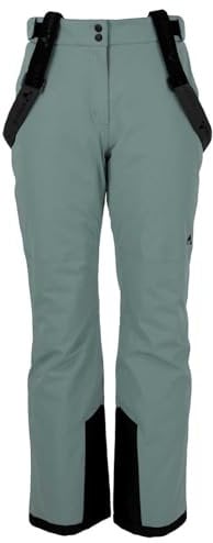 Whistler Yarra Damen Ski- und Snowboardhose, grau (Balsam Green, 42)