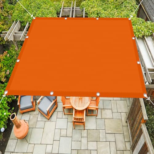 Grande tenda da sole per giardino, patio, spiaggia, impermeabile, blocco UV 98%, corda inclusa, ideale per cortile, piscina, terrazza, balcone