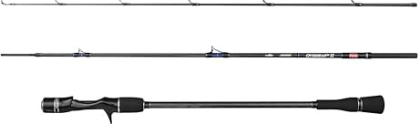 Penn Overseas XT II Jigging-Baitcasting-Angelrute | Salzwasser-Casting-Rute für Thunfisch, Amberjack und Großfische | Leichter Carbon-Blank | 1,90 m | Max. 200 g