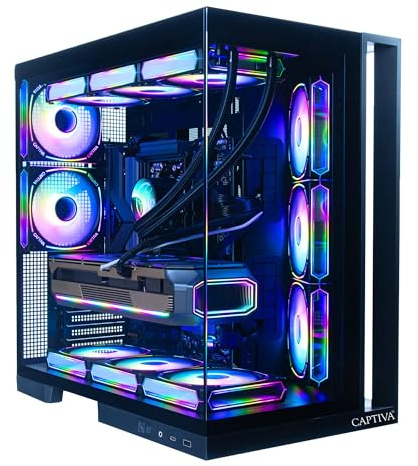 Captiva PC Highend Gaming I93-207 | Intel Core i5 14600KF | 16GB DDR4 RAM | NVIDIA GeForce RTX 5070 12GB | 1 TB SSD | ohne OS