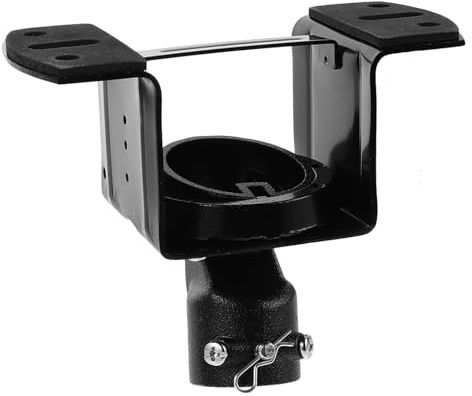 Soporte de Hierro Inclinado de Montaje para Ventilador de Techo | Adaptador para Techos Inclinados y Abovedados, Instalación Estable, Uso en Oficinas y Espacios Comerciales