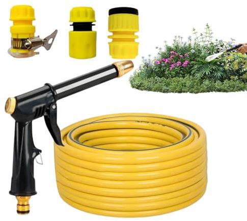 MWZBTG Hochdruckreiniger,Auslaufsicherer tragbarer Wassersprayer,Hochdruckreiniger für Garage Balkon Terrasse Fenster Hof Haus Außenbereich Fahrrad Auto - für Haus, Garage, Fenster, Garten, Hof,