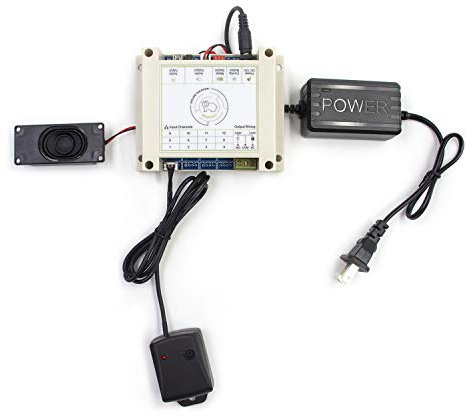 BERAHOHO Room Escape Props Knock on Door to Unlock Vibration Induction to Open The Door