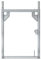 Stahl-Vertikalrahmen quadro H100 B73 Stahl original Altrad assco quadro✓ made in Germany✓ Baugerüst Gerüst