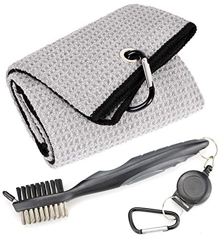 Mile High Life Mikrofaser-Handtuch, Waffelmuster, dreifach gefaltet, Pinsel-Werkzeug-Set