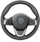 MEWANT Lenkradbezug Leder für BMW 2er F45 (Active Tourer) 2014-2021/2 Serie F46 (Gran Tourer) 2014-2021 / X1 F48 2015-2021 / X2 F39 2018-2021/2 Serie Lenkradbezug