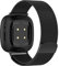 ZoRoll Armband Kompatibel mit Fitbit Versa 3 / Fitbit Sense, Edelstahl Ersatzarmband Mesh Metall Uhrenarmband Kompatibel mit Fitbit Versa 3 / Fitbit Sense - Schwarz