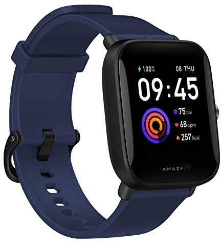 20mm Correa para Amazfit Bip U Pro/U/S/Lite/3 Pro y GTS/GTS 2/GTS 2mini (azul marino)