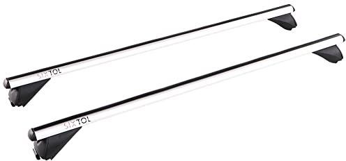 SIXTOL Barre transversale Universelle pour Toit de Voiture avec Montage sur Porte-vélos intégré Hagus Thule