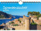Spanienzauber DIN A5 Wandkalender für 2024 Madrid Spanien Urlaub - Geschenkset Inhalt: 1x Kalender, 1x Weihnachts- und 1x Grußkarte (insgesamt 3 Teile)